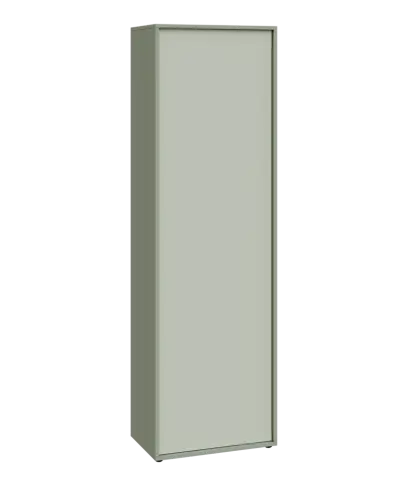 ERY S660 P šatní skříň, 1-dveřová, šatní tyč, 2000x600x600, pravá, vodní